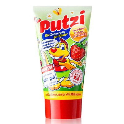 

Pozi children (Putzi) children can swallow toothpaste strawberry flavor (1-7 years old) 50ml / support