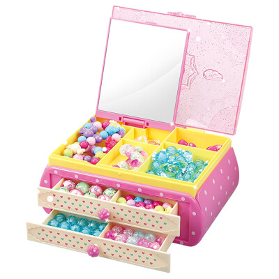 

Le Jil small flower Xian Yuan Jing jewelry box children beaded toys hand-wearing beads jewelry DIY A033