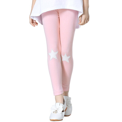 

Xin Song children&39s leggings girls pants in the big children&39s trousers Korean tight-fitting sports casual pants light pink J048B3 110