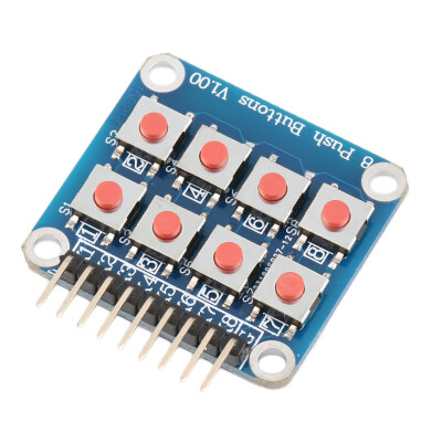 

1pc Matrix 8 Keypad Keyboard Board Module 8 Button Tactile Switch for Arduino