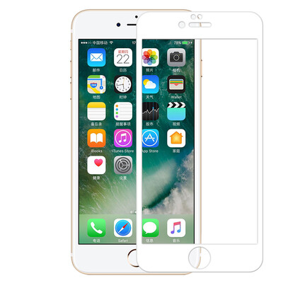 

Mo вентилятор Apple 8/7 закаленный фильм iphone8 / 7 фильм мобильный телефон фильм Apple 8 полноэкранный охват взрывозащищенный фильм высокой четкости семь мобильный телефон стекла защитная пленка для iphone7 белый