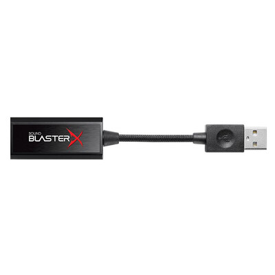 

Creative Creative Sound BlasterX G1 Portable USB External Notebook Sound Card
