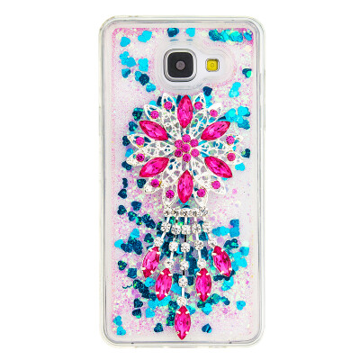 

Dynamic Quicksand Glitter Liquid Soft TPU Case Cover For SAMSUNG A510