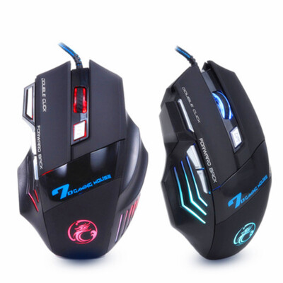 

Manufacturers selling the new X7 cable USB gaming game with great colorful mouse breathing light