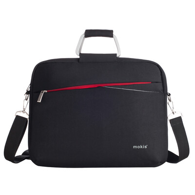 

Moxi mokis laptop bag 156-inch male ladies shoulder laptop computer bag Lenovo ASUS Samsung Dell computer bag MKDNB024-D black