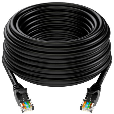 

Shanze (SAMZHE) CAH-6300 шесть CAT6 Гигабитный восьмиядерный витая пара сетевой кабель перемычки черный 30 метров