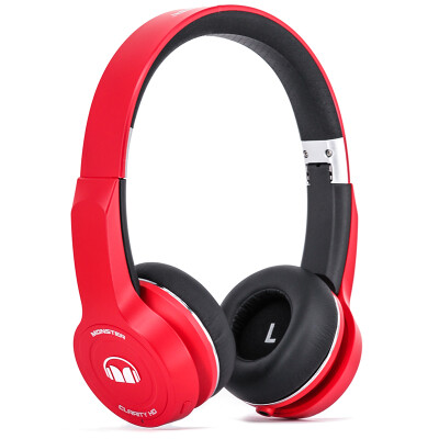 

Monster Clarity Wireless Smart Headset Wireless Bluetooth Headset Phone Universal Headset Fashion Headset Fashion Headset Red