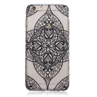 

Black love Pattern Soft Thin TPU Rubber Silicone Gel Case Cover for IPHONE 6 Plus6S Plus
