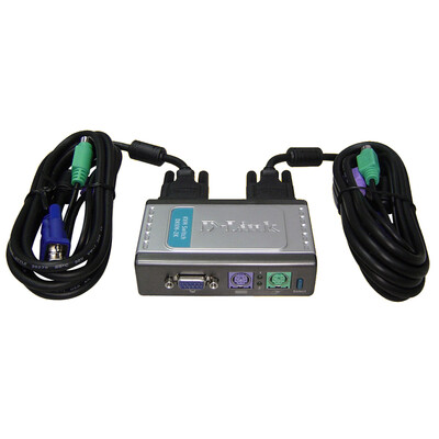 

Друзья (D-Link) dlink DKVM-2K mini-kvm switch 2 рот