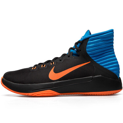 

Nike nike мужская обувь осень и зима новый Prime Hype спортивный высокий, чтобы помочь бороться с баскетбольными туфлями DF 844788-003 черный / ярко-оранжевый / фото синий / темно-серый 40.5