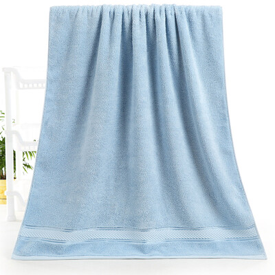 

According to Ming Jie 1630 cotton to increase the thick bath towel purple single loaded 75 150cm 550g