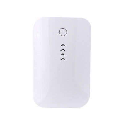 

8400mAh power bank Backup Powers Mobile Power Supply White