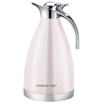 

Golden Key GOLDEN KEY Insulation Kettle Anti-overflow Seal Vacuum Pot 304 Pink GK-2000A1T-P