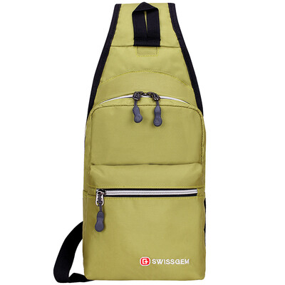 

Jingdong Supermarket] SVVISSGEM Throttle Upgrade Edition Triangle Pack Water Drops Fashion Casual Shoulder Bag Male Female Outdoor Travel Messenger Bag Bust Bag SA-9966II Rose