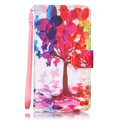 

Tree Design PU Leather Flip Cover Wallet Card Holder Case for SAMSUNG A310