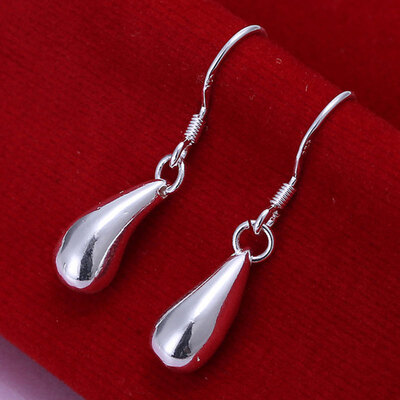 

MyMei Pair Women Earring Drop Water Silver Pendant elegant Fancy Earring