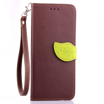 

Brown Design PU Leather Flip Cover Wallet Card Holder Case for HTC Desire 820