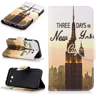 

Tower Design PU Leather Flip Cover Wallet Card Holder Case for SAMSUNG GALAXY J3 2017/J327