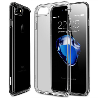 

ESR Apple 7 & 8 Mobile Phone Case Apple 8 Mobile Phone Case iPhone7 & 8 Phone Case 47 inch Mobile Phone Case Transparent Silicone Strong Protection Dropped Soft Shell Primary Original Black
