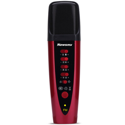 

Newman Newsmy K16 condenser microphone wireless microphone car wireless microphone K song phone microphone Apple Andrew computer microphone red