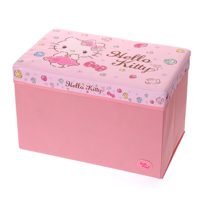 

HELLO KITTY large rectangular folding storage box storage box home storage clothes debris storage box storage box KT0342