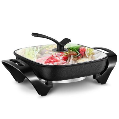 

Hyundai (HYUNDAI) electric hot pot household electric wok multi-purpose electric hot pot steamer BD-FG1601 purple