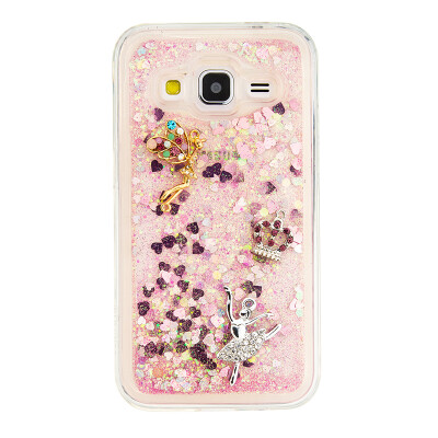 

Dynamic Quicksand Glitter Liquid Soft TPU Case Cover For SAMSUNG G360