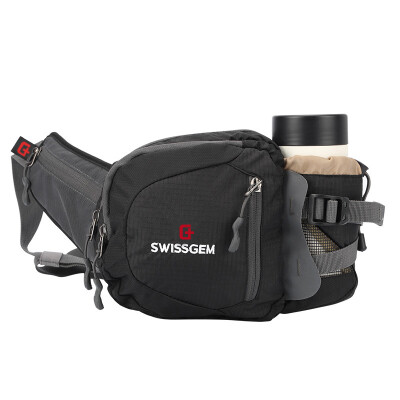 

【Jingdong Supermarket】 SVVISSGEM waterproof pockets multi-function Messenger bag water bottle shoulder bag men and women outdoor mountaineering travel riding bag sports bag SA-9834 blue