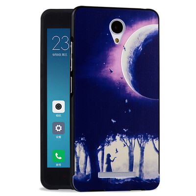 

MOONCASE 2 в 1 Съемные + 3D Relief Окрашенные рамы Покрытие металла Защитная крышка чехол для Xiaomi Redmi Note 2