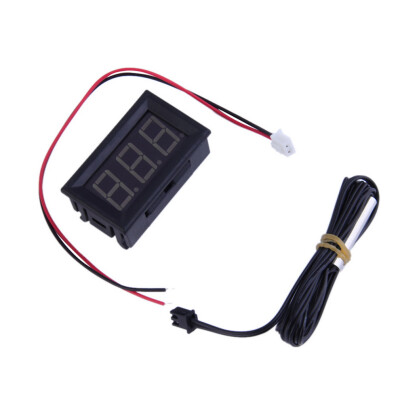 

Good DC12V Digital Thermometer With Temp Probe Temperature LED Detector