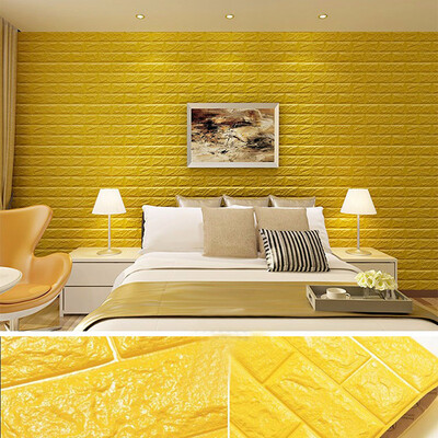 

MyMei C0445-GN 3d Brick Pattern Wallpaper Bedroom Living Room Modern Wall Background Tv Decor