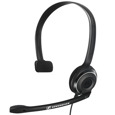 

Sennheiser sennheiser PC 7 USB with a computer PC or Mac using a single side of the network call headset plug&play noise black