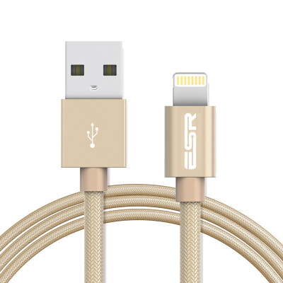 

Billion colors (ESR) Apple MFI line certification data Lightning charging cable suitable for SE / iPad Air / Pro main m