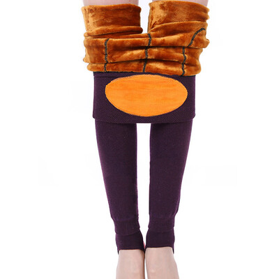 

Heng Yuanxiang Leggings Women&39s Autumn&winter thicker plus velvet waist tread pants pants wear high-elastic high waist gold cashmere pants low proportion of wool warm pants C130344-2 all green