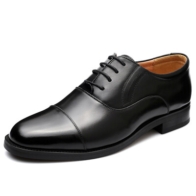 

Strongman dress shoes JD305 calfskin general leather shoes quality three connector business men&39s shoes black 42 yards