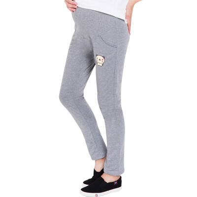 

Pregnant Women 's Pregnant Women' s Pregnant Women 's Pregnant Women' s Leggings Pants M401 Gray