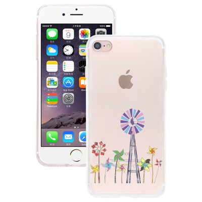 

YOMO Apple 8/7 Phone Case iPhone8 / 7 Mobile Phone Case Hard Case Soft-Edge Painted Series 4.7inch - Windmill