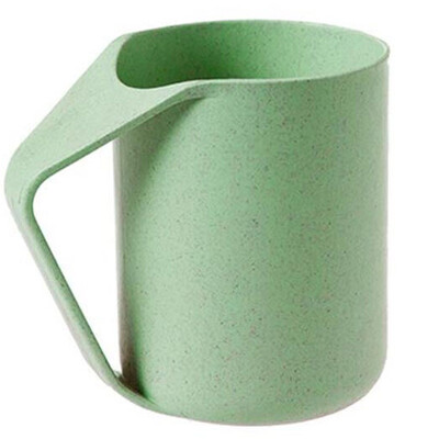 

Bancheon Wheat Straw Wash Series Пшеница Mouthwash Cup Cup Пара Кубок зубной щетки Щетка для кисти Детский промывочный стакан Пластиковые цилиндры Nordic Green