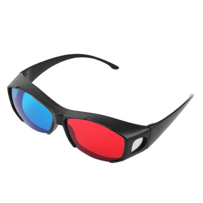 

Universal Type 3D Glasses/Red Blue Cyan 3D glasses Anaglyph 3D Plastic Glasses