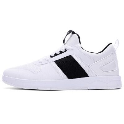 

Anta ANTA men&39s shoes 91648010-7 fashion stitching trend sports shoes comfortable comfortable low-lying casual shoes Anta white black 41