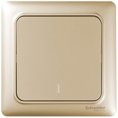 

Schneider Schneider switch socket switch panel open multi-control switch midway switch Rui Yi series of gold