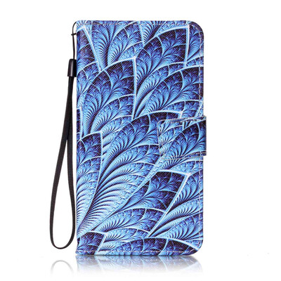 

Blue Dazzle Design PU Leather Flip Cover Wallet Card Holder Case for Xiaomi Redmi Note 3