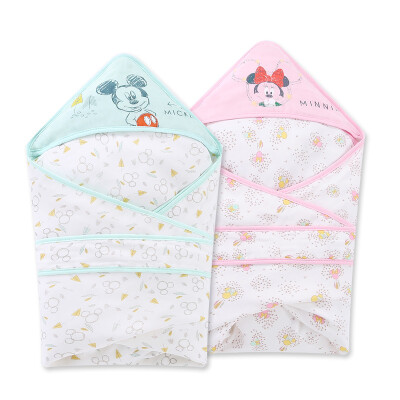 

Jingdong supermarket] Disney baby baby holding newborn gauze package DA725CE03P0290 crystal powder 90cm