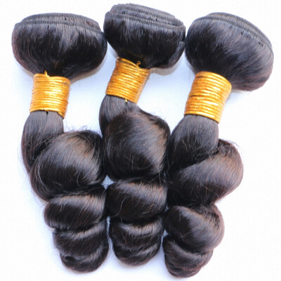 

Brazilian Loose Wave Virgin Hair Weave Bundles Cheap Unprocessed 100 Virgin Brazilian Human Hair Extensions Loose Curly Natural