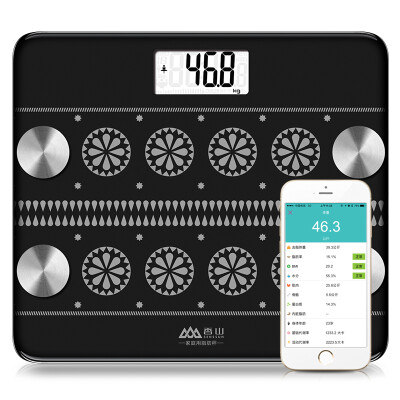 

SENSSUN EB823i Smart Body Weighing Scale / Elctric Weight Scale with Thicker Faceplate / White