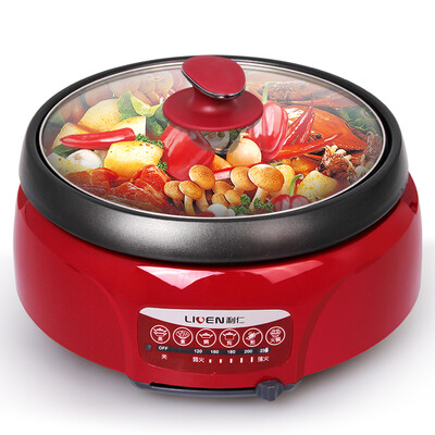 

Lilly Liven HG-F4283 split multi-function electric hot pot red