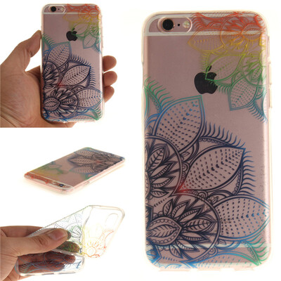

Dream flower Pattern Soft Thin TPU Rubber Silicone Gel Case Cover for IPHONE 6/6S