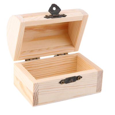 

Handiwork Wooden Ingots Jewelry Box Base Art Decor DIY Wood Crafts Collect