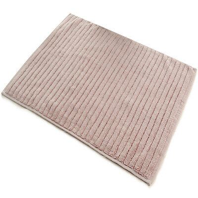 

Jingdong Supermarket] Sanli cotton thick terry absorbent towel bathroom non-slip mats 50 × 72cm beige