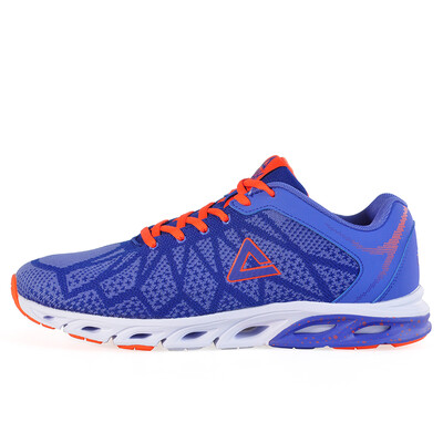 

Peak (PEAK) male running shoes support shock absorption wearable sports shoes DH640401 fresh blue 42 yards